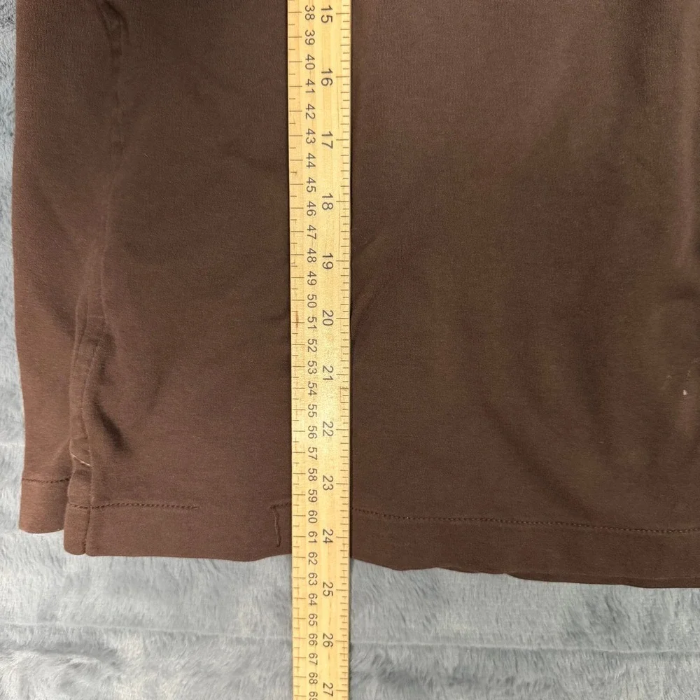 Banana Republic Luxury Touch Performance Polo Shirt Mens Large Brown Cotton